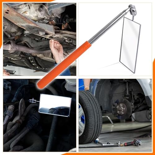 Telescoping Inspection Mirror, Up to 19.5" Long - Image 2