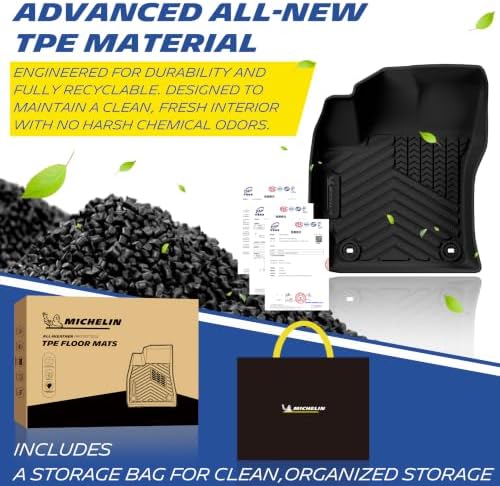 Michelin Vehicle Mats for 2020-2026 Toyota Corolla Sedan (4 Piece) - Image 7