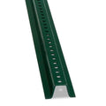 SmartSign U-Channel Sign Post, Heavy Weight | 8' Tall Baked Enamel Steel Post by SmartSign