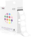PARLAIM 1/2 Inch Round Adhesive Color-Code Dot Stickers, 500 Stickers Inventory by PARLAIM