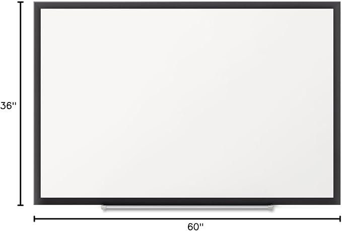 Quartet Magnetic Dry Erase White Board, Nano-Clean Surface Resists Ink Stains - Image 10