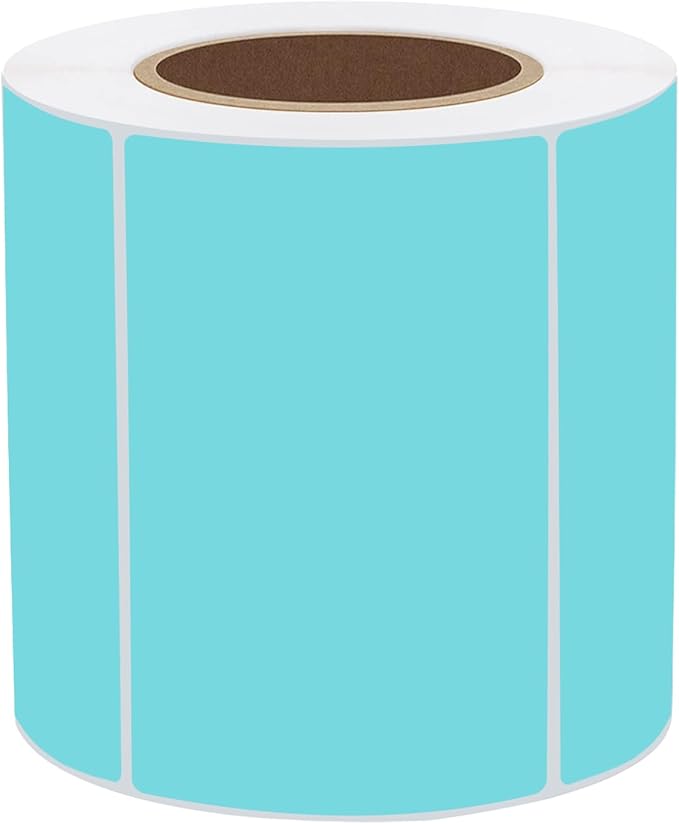 STARLIBOO 3x2 inch Color Direct Thermal Label Stickers by STARLIBOO