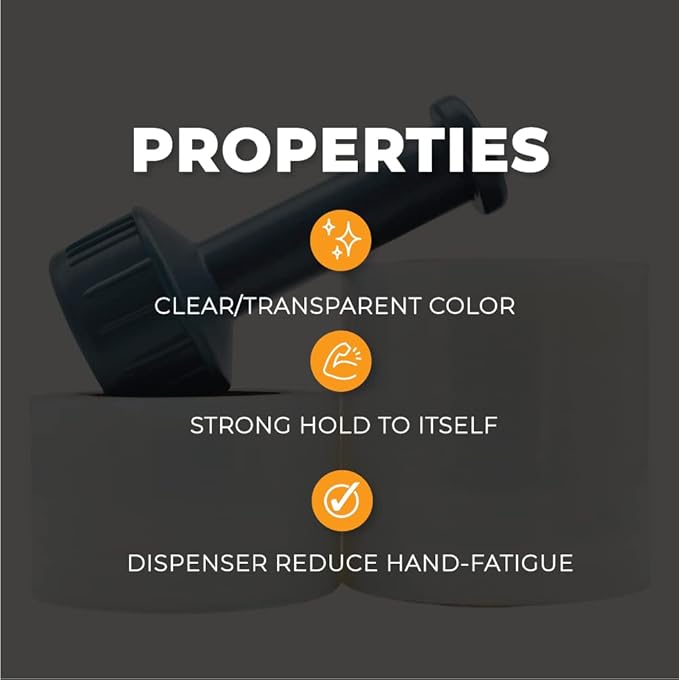 WOD SFD5 Industrial Mini Hand Stretch Wrap Film Plastic Dispenser - Image 6