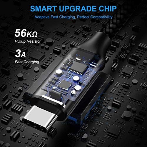 etguuds USB A to USB C Cable, 5-Pack (3/3/6/6/10 ft) Fast Charging Type C - Image 2