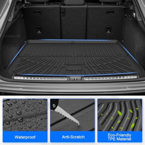 Cartist Floor Mats and Cargo Liner Fit for Audi Q3 2019 2020 2021 2022 2023 2024 2025 All Weather Floor Mat Q3 Accessories Heavy Duty Carpet Protection - Image 5