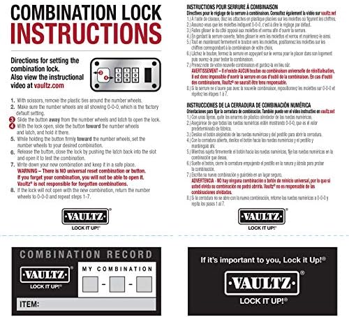 Vaultz Locking Mobile File Chest, Letter/Legal Files, 17.5" X 15.5" X 14.5" - Image 7