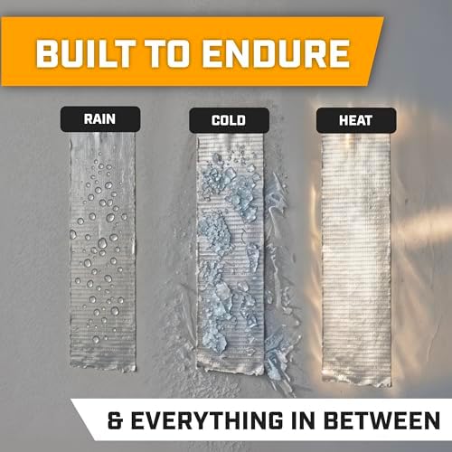 Lockport Silver Duct Tape - 6 Roll Multi Pack - 90 feet x 2 Inch - Strong Duct Tape Heavy Duty - Waterproof - No Residue - Bulk Value - Easy Tear - Industrial Use - DIY Home Repair - Image 4