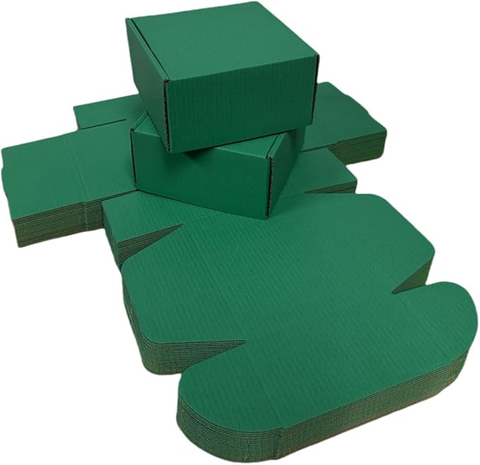 15 Pcs 6 x 6 x 3 inches Corrugated Cardboard Gift Boxes Recyclable Shipping - Image 4