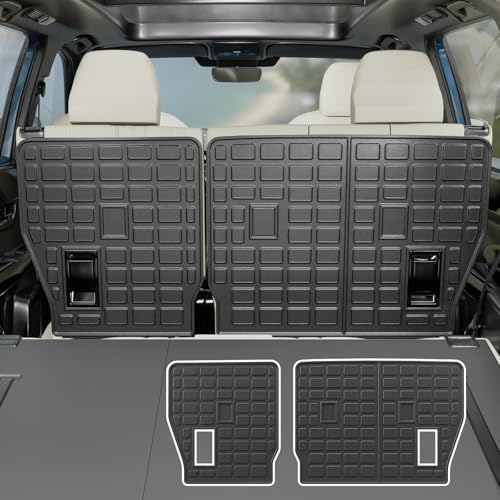 Rongtaod Kick Mats for 2024 2025 2026 Toyota Grand Highlander 8 Seats by Rongtaod