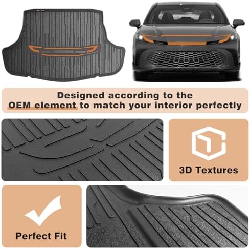TripleAliners Trunk Mat for 2025-2026 Toyota Camry (Include Hybrid) - Image 5