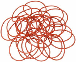 50pcs Silicone O-Ring 42.3x38.7x1.8mm Metric Sealing Gasket by Unknown