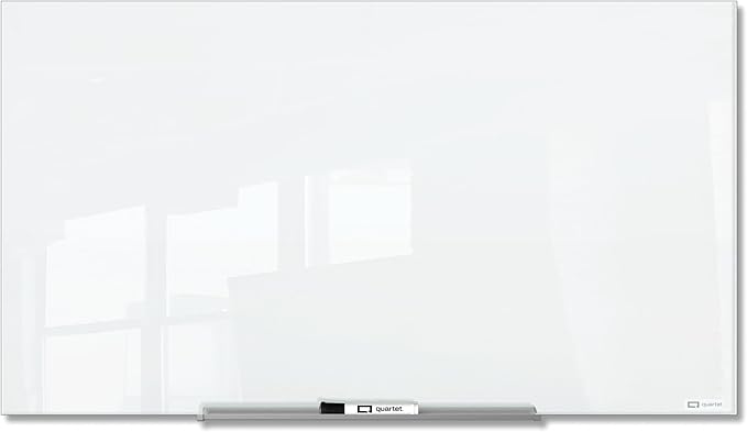 Quartet Magnetic Dry Erase Board, InvisaMount by Quartet
