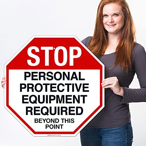 Personal Protective Equipment Required Sign, - Image 2