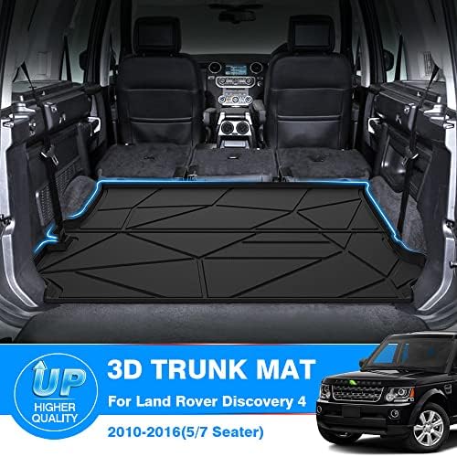 KUST Trunk Cargo Mat for Land Rover Discovery 4 LR4 2010-2016 (5/7 Seats) Rubber Rear Cover Cargo Liner Discoery 4 Accessories High Edge - Image 2