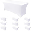 Obstal 10-Pack Stretchy Spandex Tablecloth by Obstal