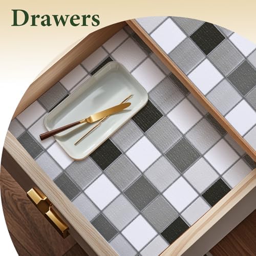 Drawer and Shelf Liner for Kitchen Cabinet: 12 in X 30 Ft Non Slip - Image 6