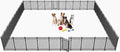 Dog Fence Outdoor Indoor, 47 Inch Height 40 Panels Dog Playpen by Petorldog
