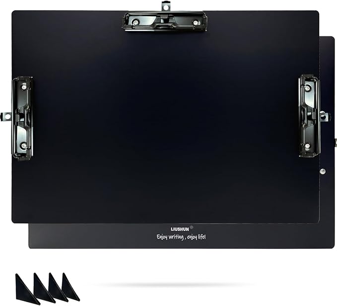 Aluminum 11x17 Clipboard A3 Metal Stainless Hangable Clipboards by Liushun