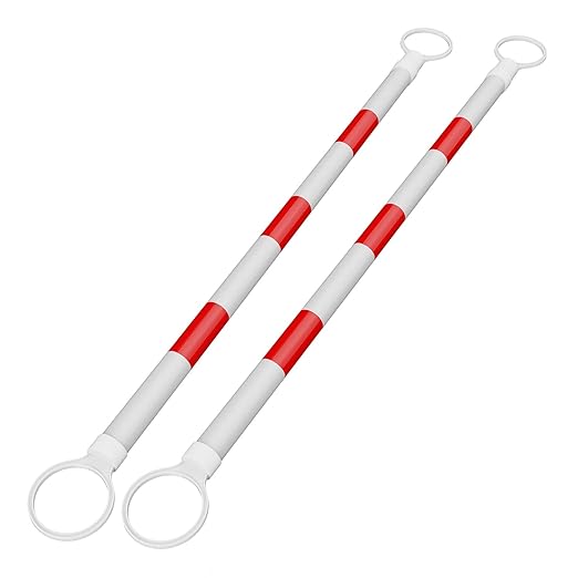 RoadHero 2 Pack 4 FT to 6.9 FT Retractable Cone Bar, Expandable Traffic Cone by RoadHeroUS