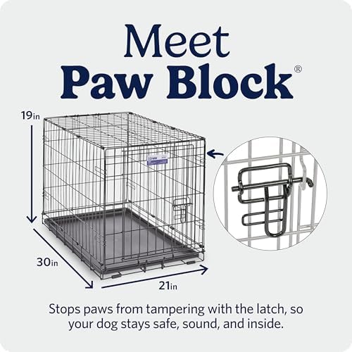Midwest 30-Inch Single Door iCrate, for Medium Breeds, 21-40 lbs - Image 4