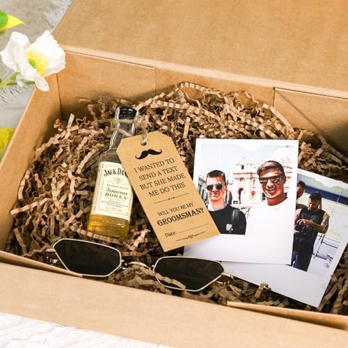 STOFINITY Groomsmen Proposal Shot Tags, 8 Groomsman and 2 Best Man Cards - Image 5