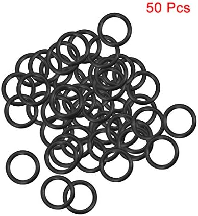 uxcell O-Rings Nitrile Rubber, 19mm Inner Diameter, 26mm OD, 3.5mm Width, Round Seal Gasket(Pack of 50) - Image 2