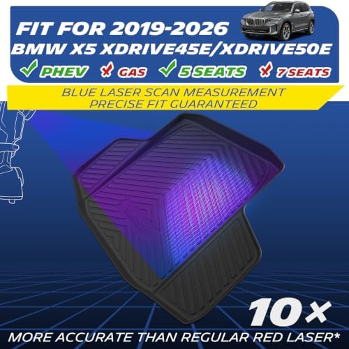 Michelin Vehicle Mats for 2019-2026 BMW X5 PHEV, 5 Seats, Trunk Mat - Image 3
