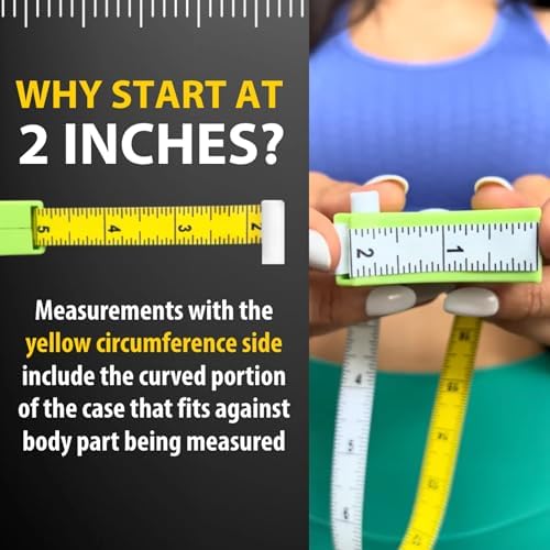 Perfect Measuring Tape - The Original Body Tape Measure, White, 80 Inch - Image 4