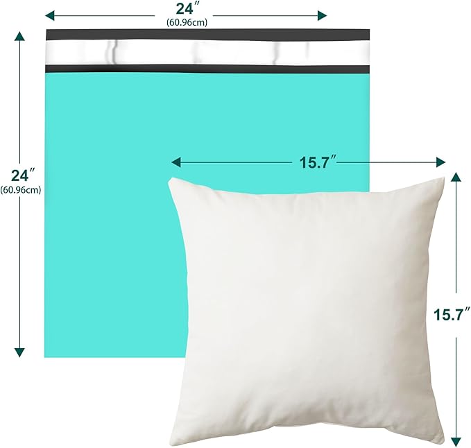 Large Poly Mailers 24x24 Inch 50 Pcs, Extra Large Shipping Bags - Image 2