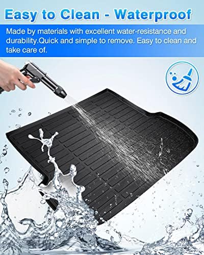 Cartist Cargo Liner Compatible with 2020-2023 2024 2025 Outback All Weather Rear Trunk Mat for Outback High Side Waterproof Heavy Duty - Image 3