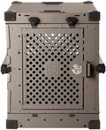 Impact Collapsible Dog Crate - Heavy Duty Travel Aluminum Kennel, Gray 34" by ImpactDogCrates