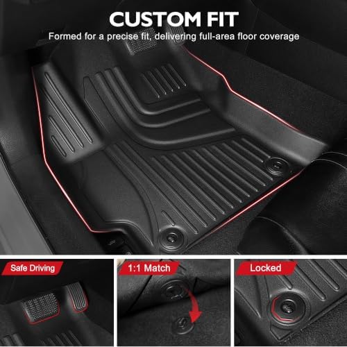 Floor Mats for Toyota Corolla Cross FWD 2022-2026 (No AWD/Hybrid/Sedan) - Image 5