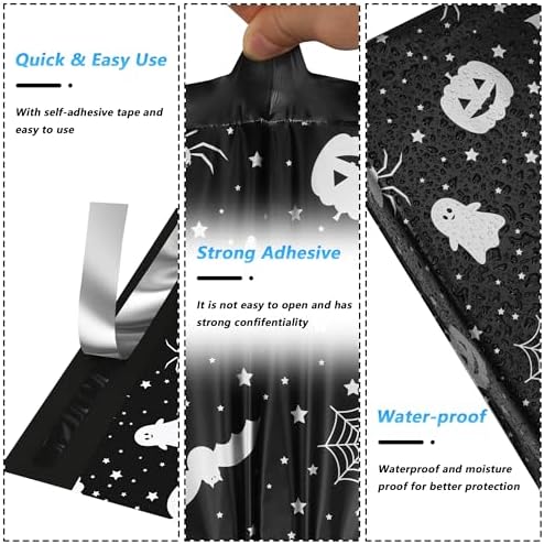 Halloween Poly Mailer 6x9 Inch 100 Pcs - Image 3
