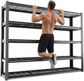 Heavy Duty Garage Storage Shelving, 5-Tier Adjustable Metal Shelving Unit, 3100LBS Load Capacity, 60" W x 72" H x 24" D Storage Rack for Warehouse, Basement & Garage Organization by STRONGSTORAGESMARTERSPACE
