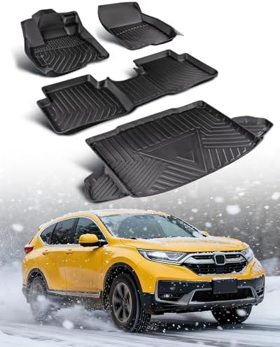 Car Floor Mats for Honda CRV: 2017-2022 Cargo Liner(Not for Hybrid/Touring) by DifferentDesignsforCars