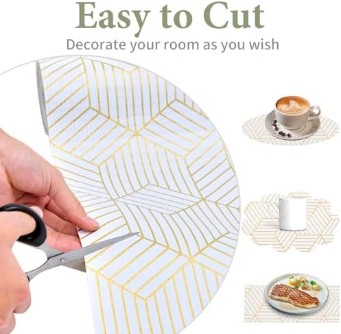 Shelf Liners for Kitchen Cabinets 12in x 40FT, Non Adhesive Cabinet Liner - Image 7