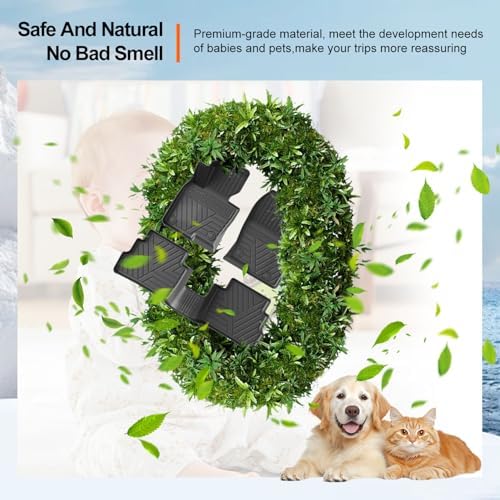 powoq Floor Mats Cargo Mat Compatible with 2023-2025 Mazda CX-5 - Image 6