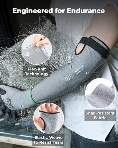toolant Ultra-Comfort Cut Resistant Sleeves for Gardening & Welding - Image 5