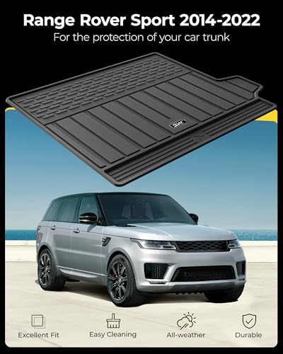 3W Cargo Liner for Range Rover Sport 2014-2022 Black All Weather Custom Fit - Image 2