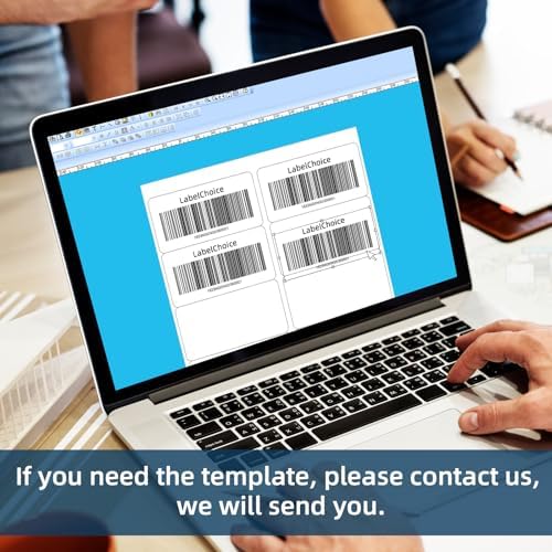 100 Sheets 1000 Pcs 2”x4” 10 Up Shipping Address Labels Compatible with Laser and Inkjet Printers, 2x4 10 Per Page Strong Adhesive Internet Mailing Shipping Labels - Image 4