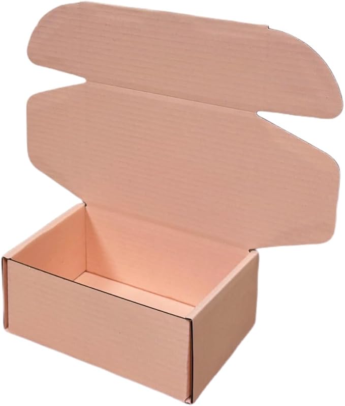50 Pcs 4.3 x 3.1 x 2 inches Mini Size Corrugated Cardboard Gift Boxes - Image 5