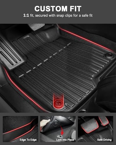 Floor Mats Fit for 2017-2022 Honda CRV(Not for Hybrid or Touring) - Image 5