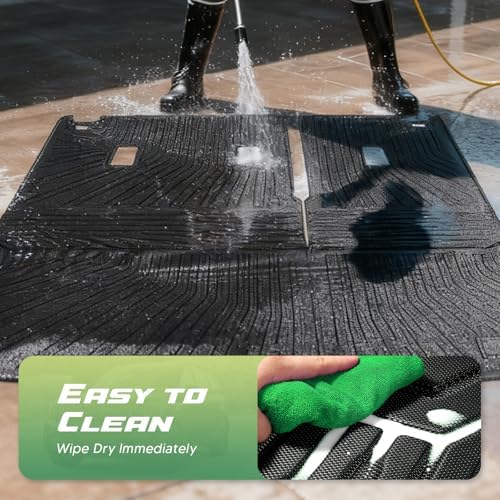 Cartist Cargo Mat & Backrest Mat Fits for Nissan Pathfinder 2022 2023 2024 2025 2026(7/8 Seats) All Weather TPE Trunk mat for Pathfinder Car Accessories for Pathfinder 2022-2026 - Image 7