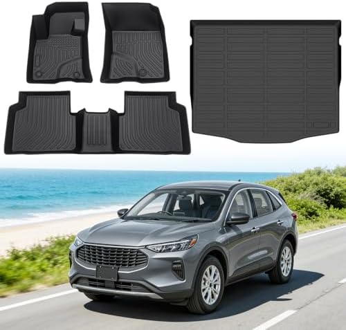 Floor Mats for Ford Escape 2020-2026 (Not for Hybrid) by Vehiwell