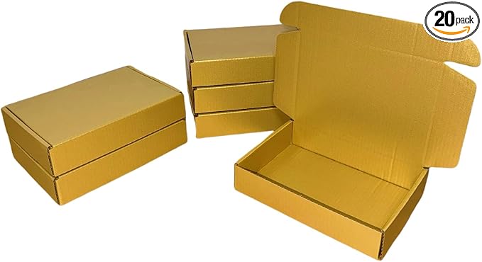 20 Pcs 15.8 x 10.2 x 2 inches Shipping Boxes by Unknown