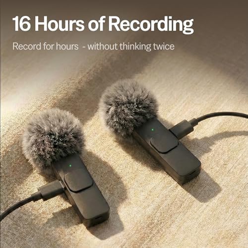 Mini Mic Pro (Latest Model – #1 Microphone for iPhone & Android, Wireless Mini Microphone, Clear Voice, Noise Cancelling, Lavalier Mic for TikTok, YouTube & Interviews - Image 4