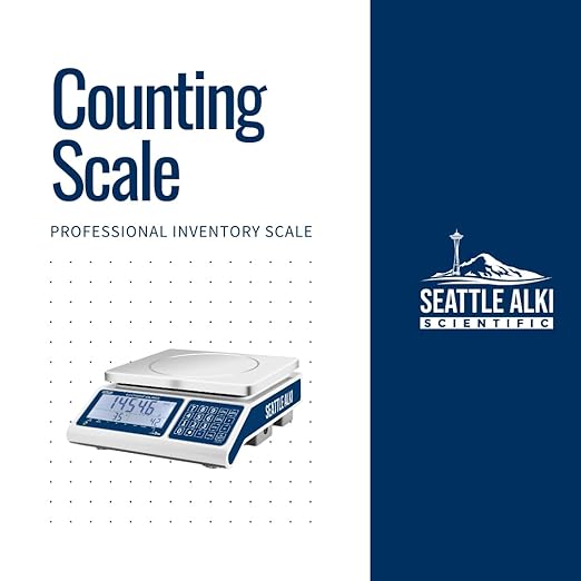 Seattle Alki Scientific Counting Scale | 30 kg x 0.5 g | Industrial Counting - Image 2