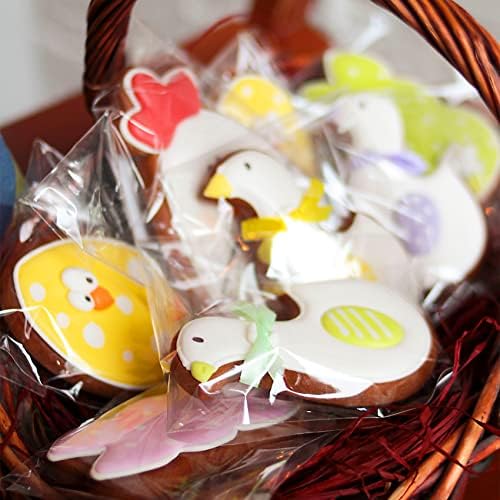 Morepack 4x4 In Cookie Bags Clear Self Sealing Cellophane Treat Bags 200Pcs - Image 5