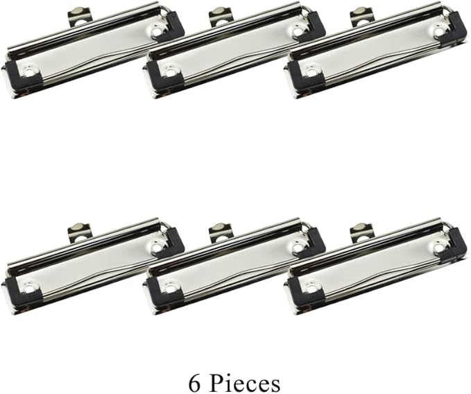HAHIYO 3.94 Inches Metal Clipboard Clips - Image 6