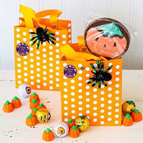 Heyfibro 500 PCS 1.5 Inch Thank You Stickers for Small Business, Baking, Gifts, Envelopes, Weddings (Halloween) - Image 4
